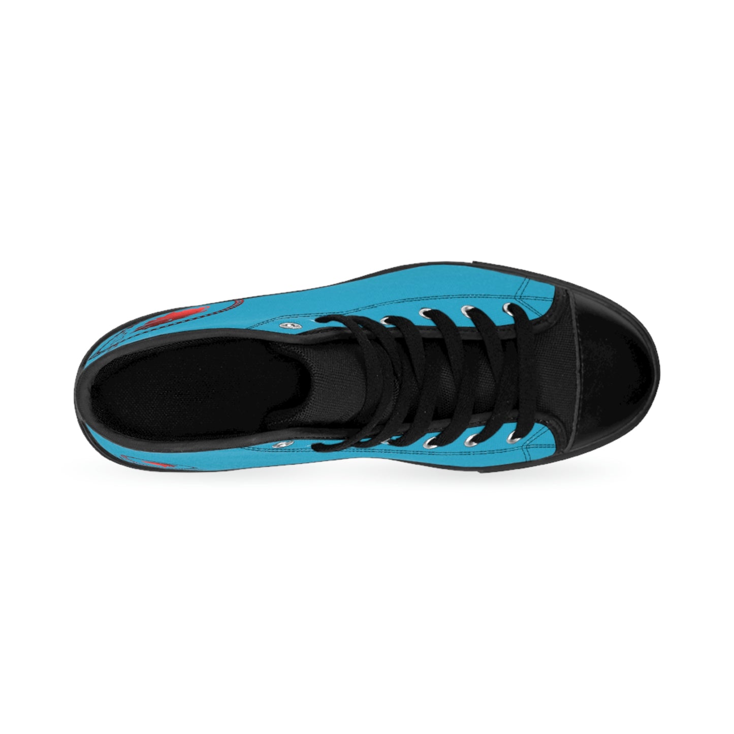 Red on Light blue, black sole/Men's Classic Sneakers